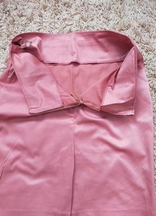 Красивая юбка цвета терракот2 фото