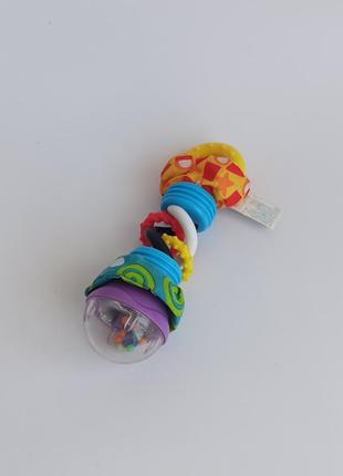 Іграшка брязкальце, погреиушка шурщалка від playgro2 фото