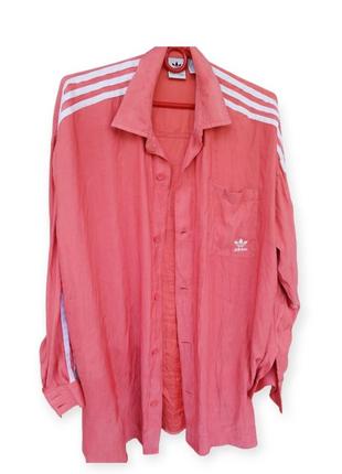 Атласная рубашка adidas3 фото