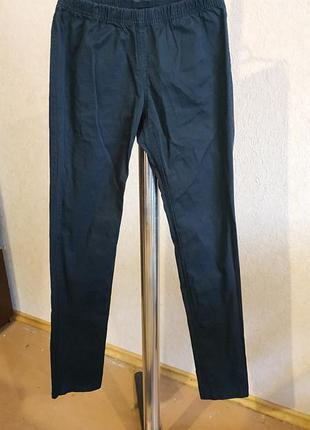 Брюки коттоновые плотные фирменные vero moda размер xxs-xs