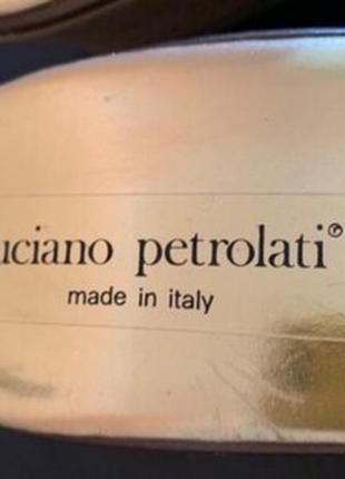 Італійські шльопки luciano petrolati3 фото