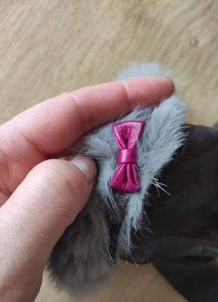 Красивые женские перчатки, германия, р.6,5 (м).