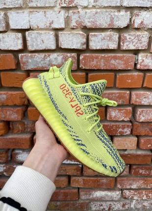 Мужские кроссовки adidas yeezy boost 350 v2 yellow 43