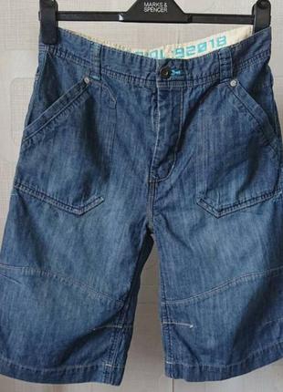 Фирменные джинсовые шорты высокая посадка10 фото