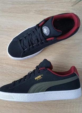 Текстильные кеды puma suede 37-38 размер2 фото