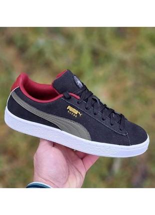 Текстильные кеды puma suede 37-38 размер4 фото