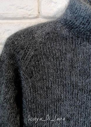 Шикарная водолазка с крутым составом пряжи3 фото