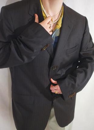 Пиджак hugo boss из тонкой люксовой шерсти 🦒6 фото