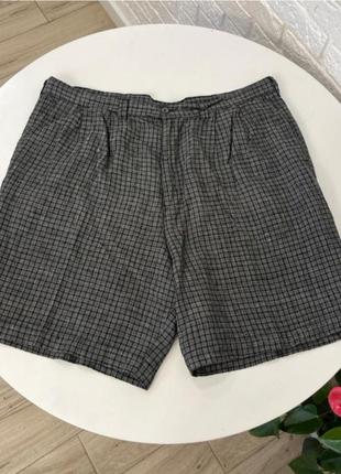 Шорты мужские  летние натуральные лён р 52