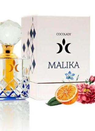 Олійні парфуми з ароматом уду і дамаської троянди malika cocolady 18 мл