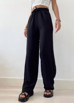 Женские для женщин удобные красивые классные красивые простые трендовые модные повседневные брюки брюки брюки черные бежевые6 фото