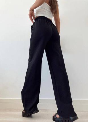 Женские для женщин удобные красивые классные красивые простые трендовые модные повседневные брюки брюки брюки черные бежевые5 фото