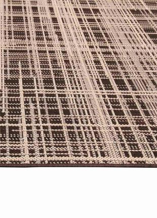 Килим безворсовий на гумовій основі dakaria karat flex run 19171/91 1.20x3.30 м коричневий6 фото