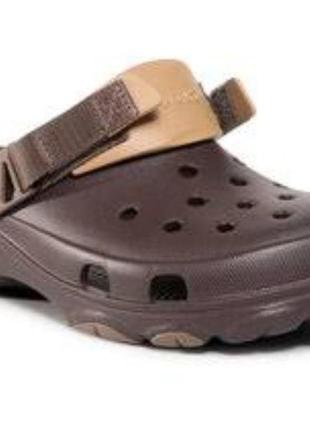 Crocs 37 - 38 шльопанці шльопанці сабо коричневі крокси крокс