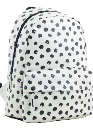 Рюкзак молодіжний "yes"  st-28 554968 black dots, 34*24*13.5, шт