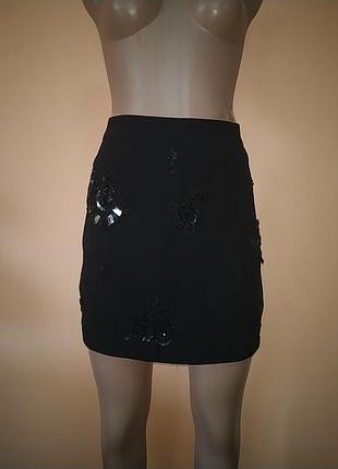 Юбка с вишивкой m&s
