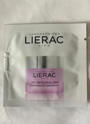Ночной крем-лифтинг для лица lierac lift integral nutri sculpting lift rich cream, 2 мл