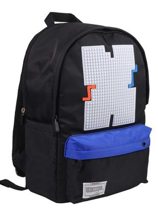 Рюкзак upixel wonders teens-worms backpack - чорный3 фото