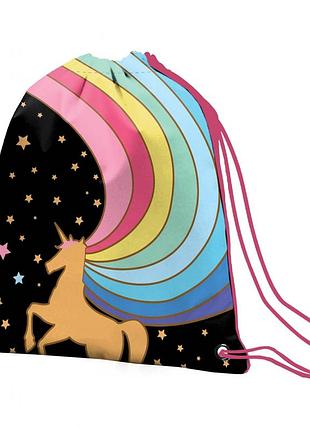 Сумка для взуття "yes" sb-10 551636 "unicorn" чорний