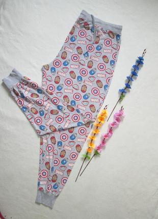 Трикотажные домашние пижамные брюки высокая посадка marvel cedarwood state.3 фото