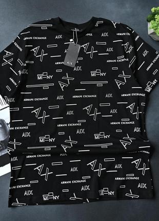 💜есть наложка 💜 люкс качество 💜 футболка мужская "armani"