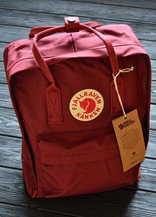 Рюкзак fjällräven kanken classic бордовый1 фото