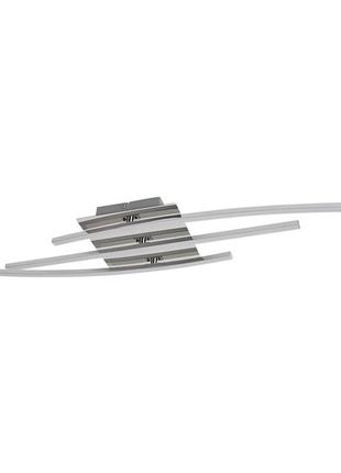 Люстра светодиодная потолочная (24w, 4000k, 1440lm, хром) потолочная smd led / лед люстра cyber