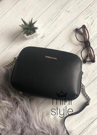 Сумка на довгій ручці cross-body сумочка трендова і стильна кроссбоди david jones5 фото