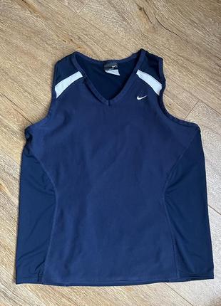 Женская майка nike dri-fit / женская футболка nike1 фото