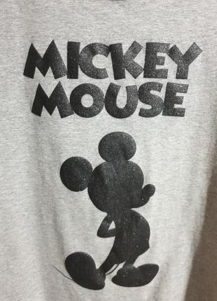 Прикольная стрейчевая футболка mickey mouse от disney3 фото