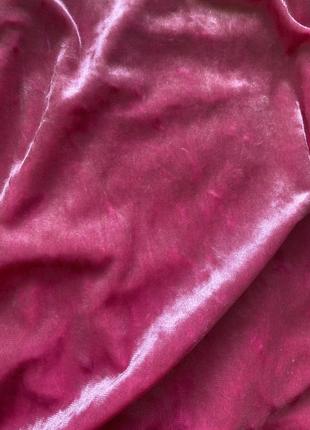 Розовый бархатный топ из tally weij3 фото