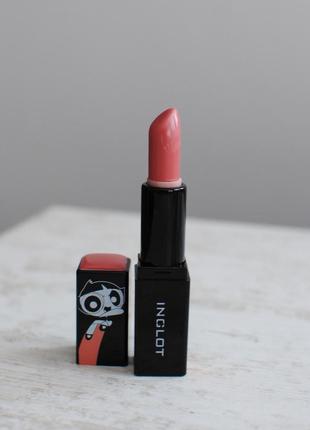 Inglot the powerpuff girls lipsatin lipstick super chill p3011 фото