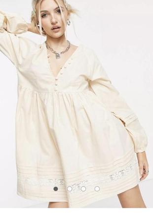 Бавовняна сукня від asos