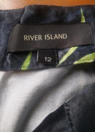 Шорти з натуральних тканин квітковий принт river island5 фото