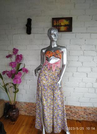 Платье в цветы jaded london1 фото