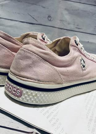 Кеди crocs m9, крокси текстильні, кросівки5 фото