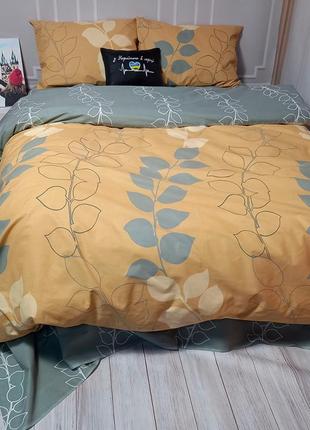 Постельное белье вечерние листья бязь люкс meriset