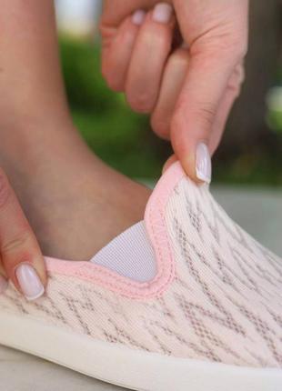 Мокасины женские сеточка