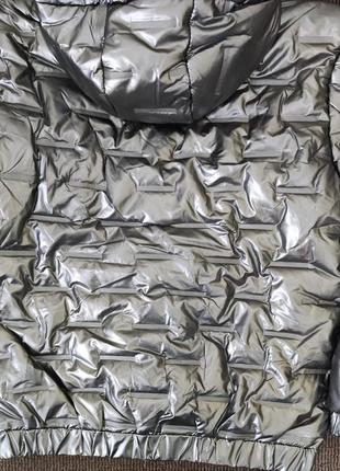 Куртка мужская демисезонная(на тонком утеплители) стального цвета 52 р.весна-осень...