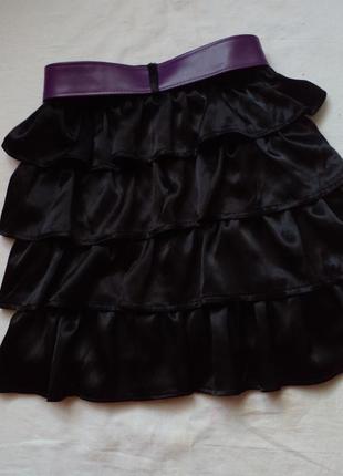 Праздничная юбка на 12-13 лет4 фото