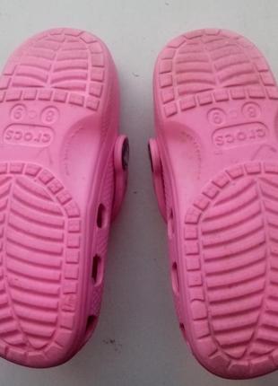 15 см. кроксы шлепанцы для девочки crocs kids baya clog(оригинал).5 фото