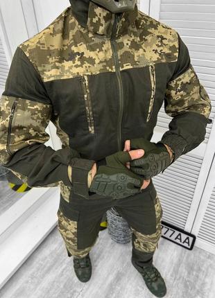 🔴 тактичний чоловічий костюм олива хакі піксель пиксель форма воєнна мужской тактический хаки хаки2 фото