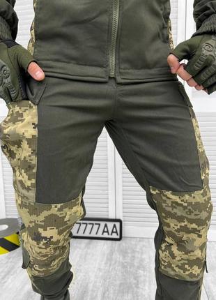 🔴 тактичний чоловічий костюм олива хакі піксель пиксель форма воєнна мужской тактический хаки хаки5 фото