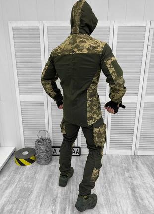 🔴 тактичний чоловічий костюм олива хакі піксель пиксель форма воєнна мужской тактический хаки хаки7 фото