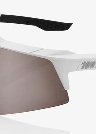 Окуляри ride 100% speedcraft xs - matte white - hiper silver mirror lens, mirror lens, mirror lens