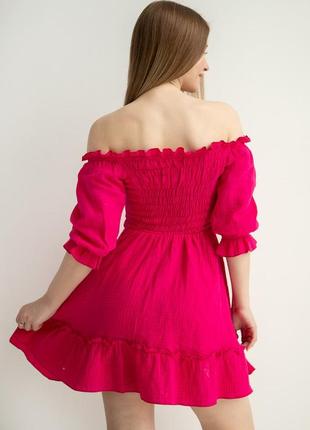 Романтичное платье из хлопка ❤️3 фото