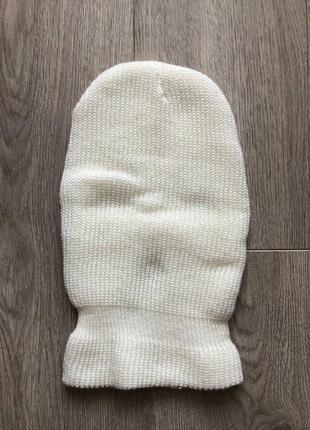 Новая балаклава белая