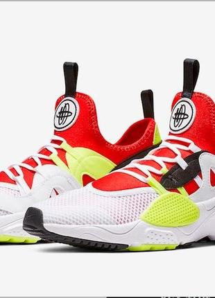 Мужские кроссовки nike huarache edge txt university red volt  43 размер mkshop-3