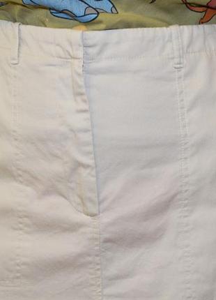 Бежевая длинная юбка в пол stefanel с карманами8 фото