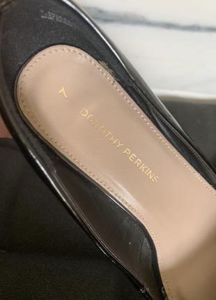 Туфли лодочки на танкетке dorothy perkins4 фото